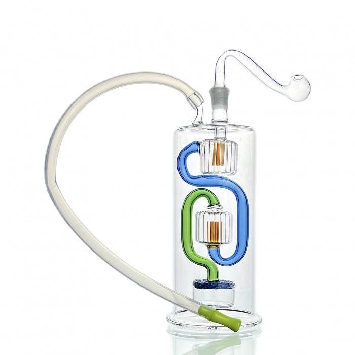 Glass Percolator Water Pipe 16cm
