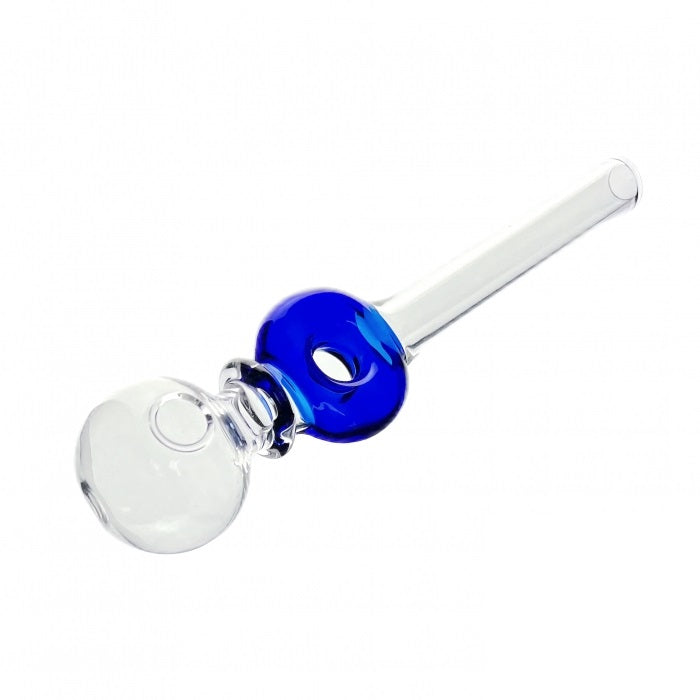 Donut Straight Glass Pipe 14cm