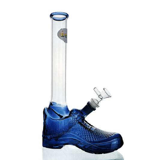 WEGE Blue Boot Glass Bong 30cm