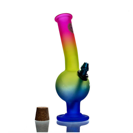 OZS Rainbow Glass Bong 27cm