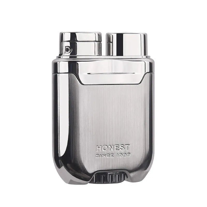 Honest Mini Jet Lighter Brushed Silver
