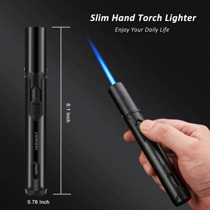 Honest Slim Refillable Jet Torch Lighter - Oz Sweet Puff