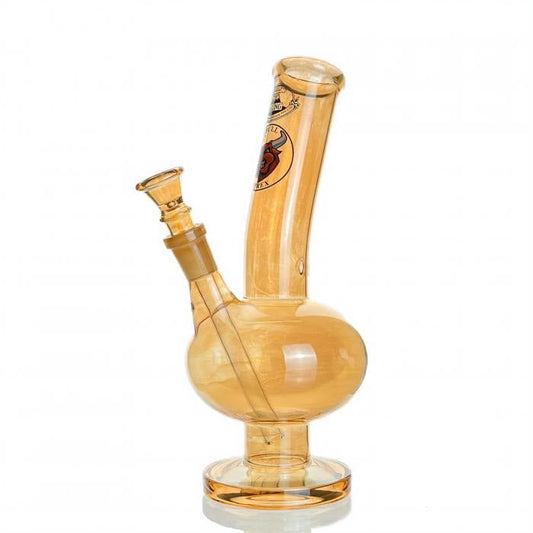 Agung Gold Luster Bubble Glass Bong 25cm