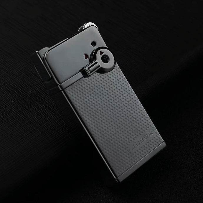 JOBON Dual Jet & Normal Flame Lighter Gun Grey