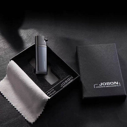 Jobon Flint Lit Twin Jet Flame Lighter