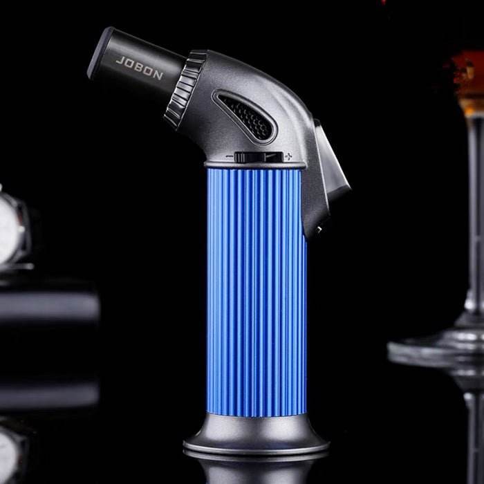 Jobon Freestanding Jet Torch Lighter Blue