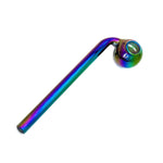 Rainbow Sweet Puff Glass Pipe 14cm