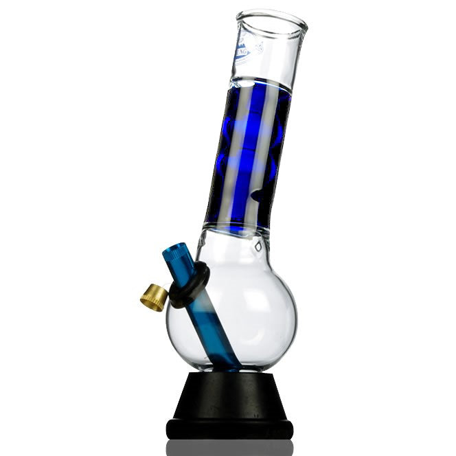 Agung Stumpy Smartie Cooling Glass Bong 25cm Light Blue