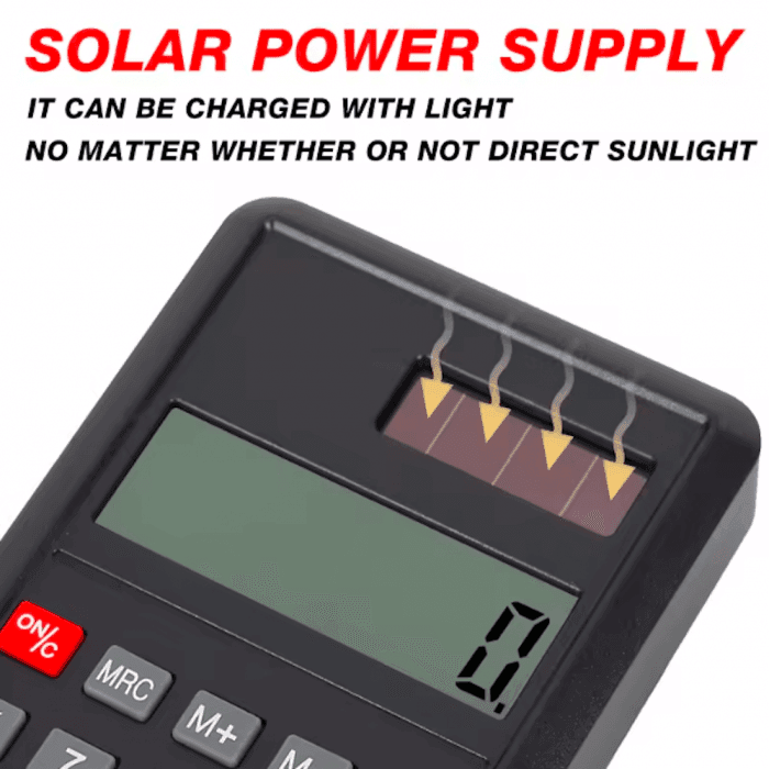 Calculator Digital Pocket Scales with Solar Power 0.01g-500g