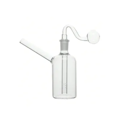 Small Glass Water Pipe 11cm