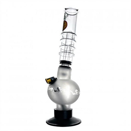 Agung Frosted Tar Catcher Glass Bong 34cm