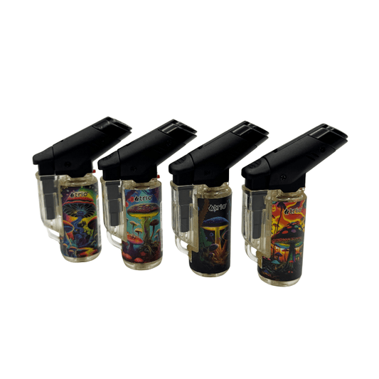 Mushroom Windproof Refillable Jet Lighter