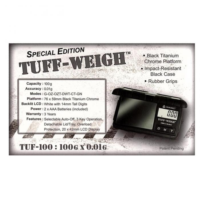 On Balance Tuff Weigh Digital Scales 0.01g-200g