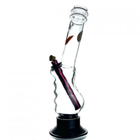 Agung Leaf Gripper Glass Bong 33cm