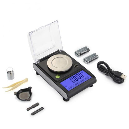 Professional Digital Milligram Table Scales 0.001g-50g