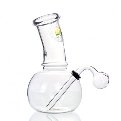 Bubble Bong With Sweet Puff Glass Pipe 14cm