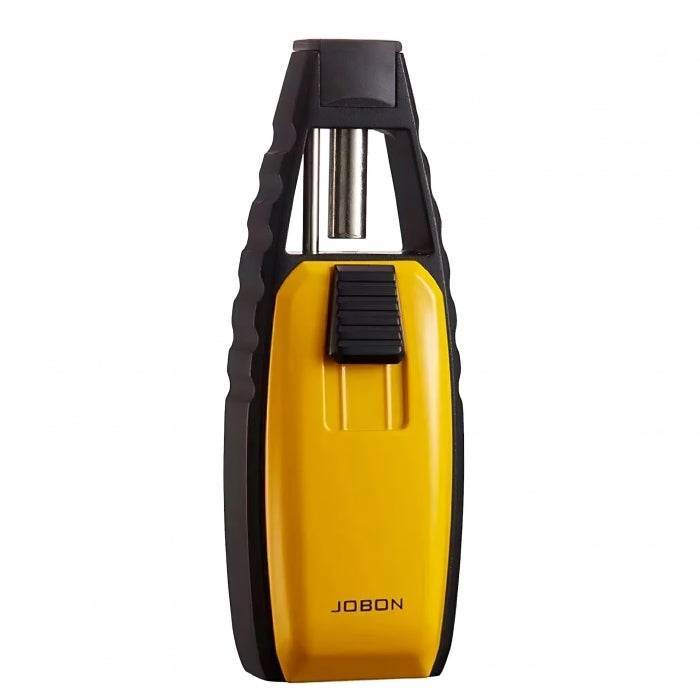 Jobon Brand Butane Gas Lighter Blue Flame Turbo Torch Jet Cigar Lighter yellow