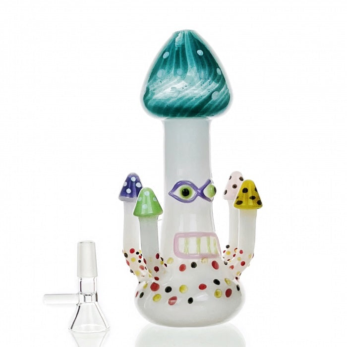 HBKing Elite Mushroom Glass Bong 14cm