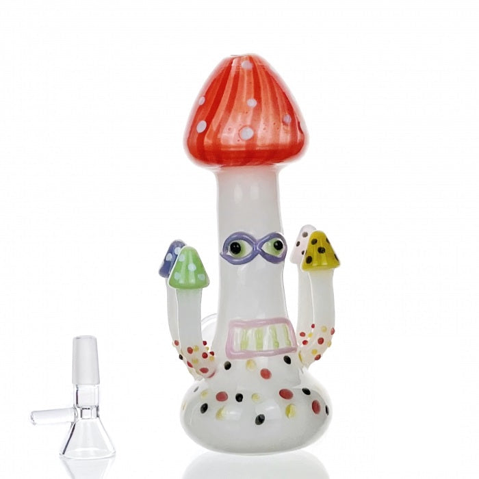 HBKing Elite Mushroom Glass Bong 14cm