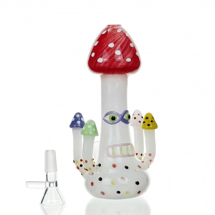 HBKing Elite Mushroom Glass Bong 14cm