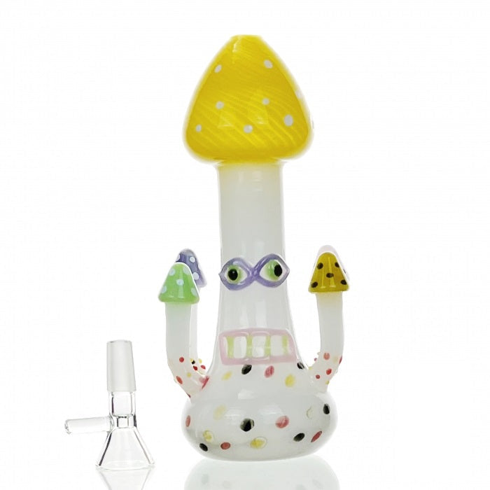 HBKing Elite Mushroom Glass Bong 14cm