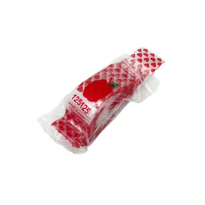 Red Heart Resealable Plastic Bags 32x32mm