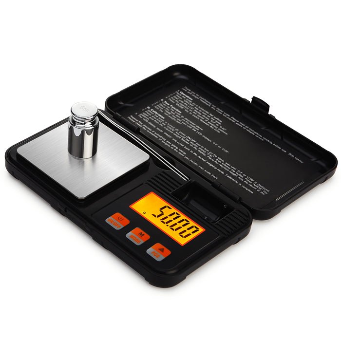 SMARSCALE Suitcase Counting Digital Scales Set 0.01g-200g