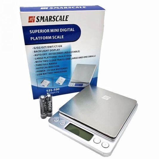 SMARSCALE Superior Platform Digital Scales 0.01-500g