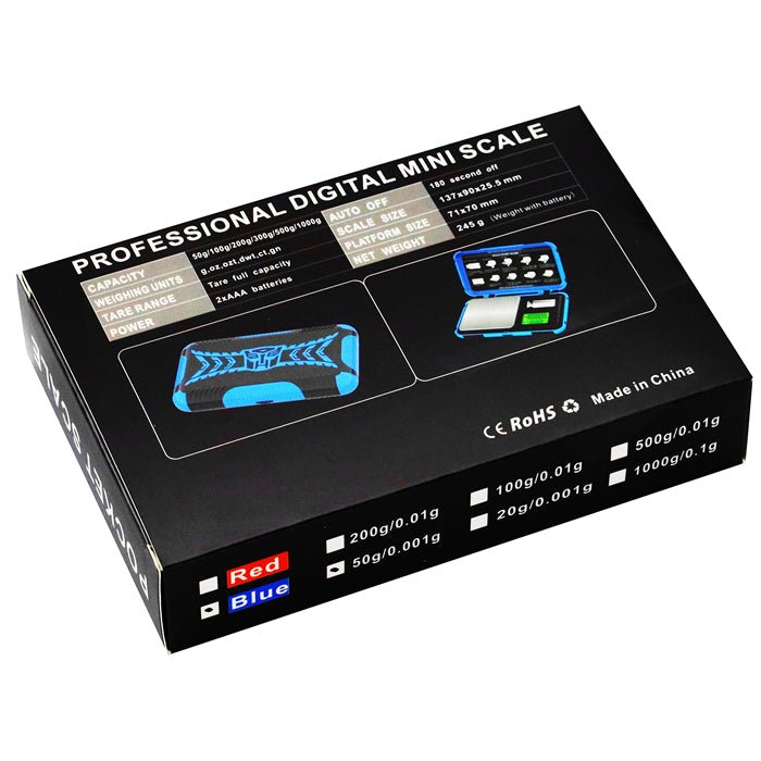 Transformer Dual Units Displayer Tough Digital Scales 0.01g-200g