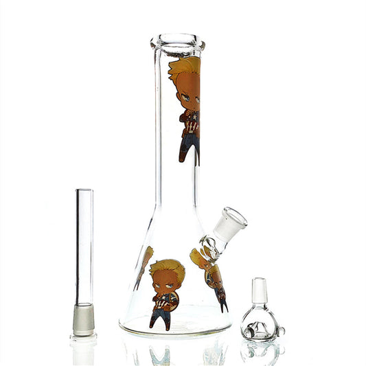 Stone Age CA Beaker Glass Bong 28cm