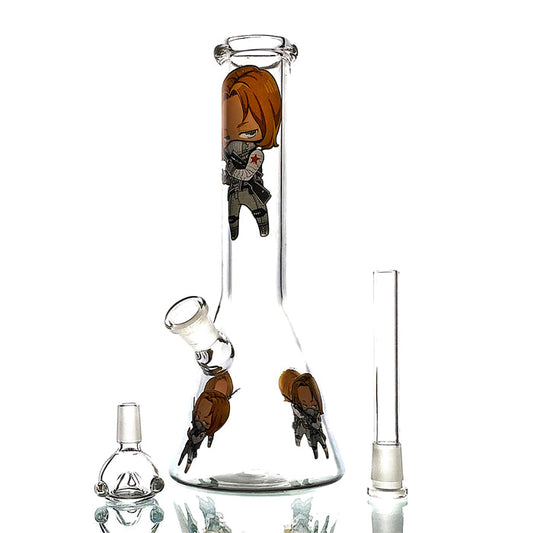 Stone Age WS Beaker Glass Bong 28cm