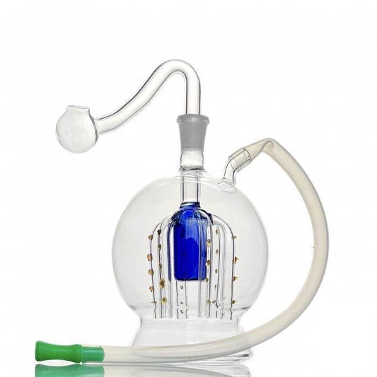Glass Filter Bubbler Water Pipe 11cm