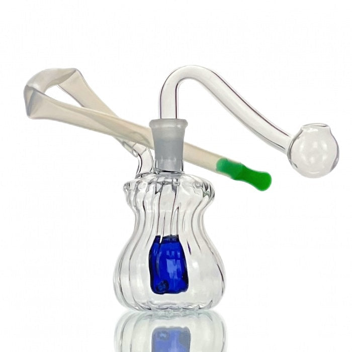 Mini Glass Bubbler Water Pipe 7.5cm