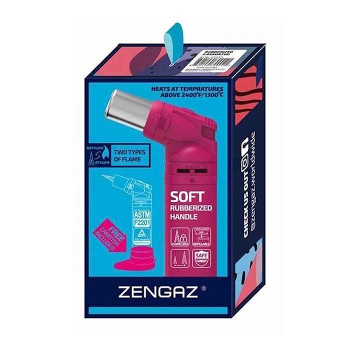 Zengaz Pink Dual Jet Flame Lighter